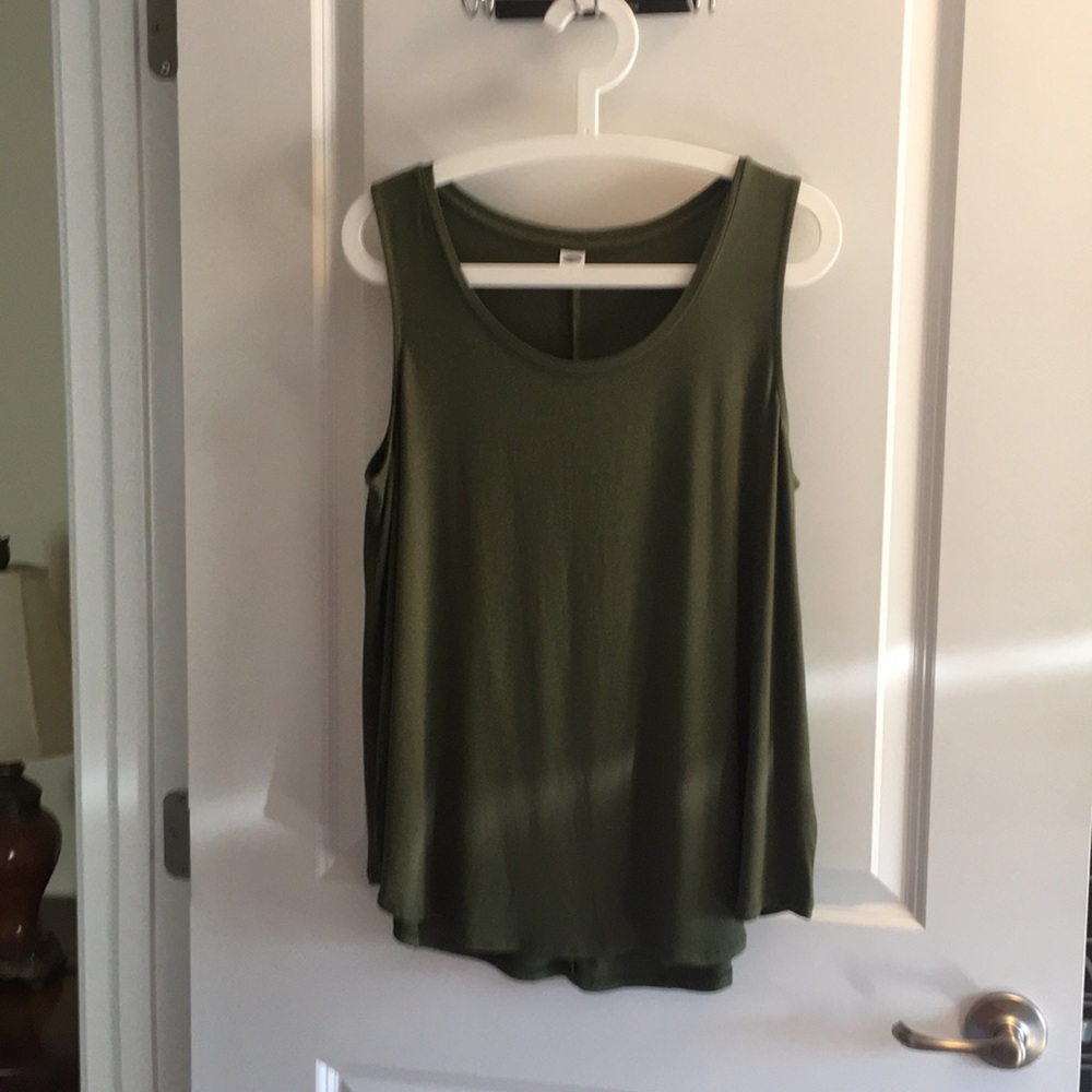 Army Green Old Navy Tank Top